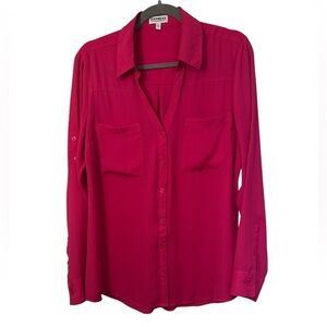 Express Long Sleeve Button Down Portofino Shirt